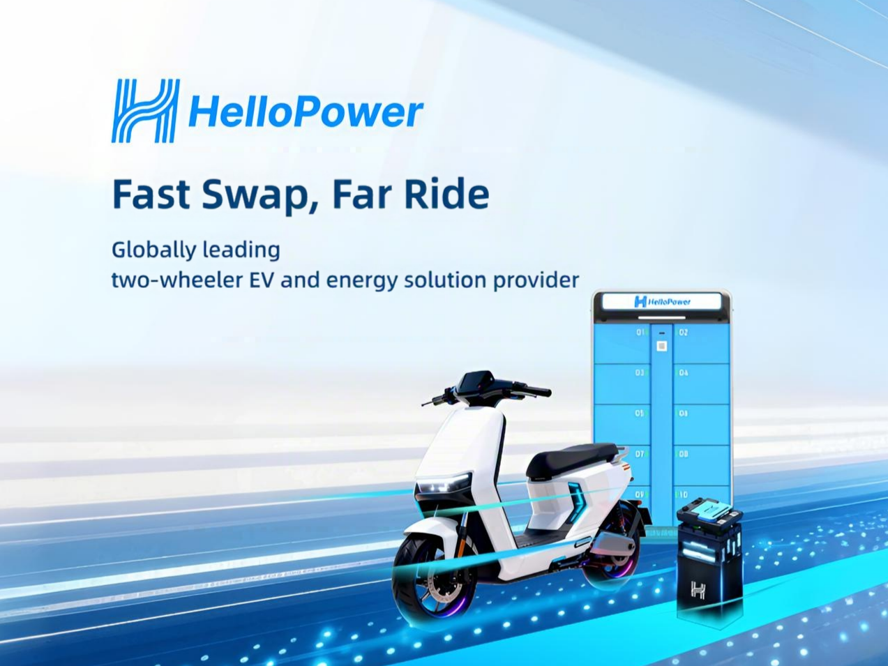 HelloPower - Globally leading two-wheeler EV and energy solution provider